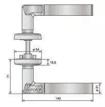 Béquille électronique Code Handle