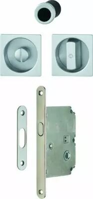 Set porte coulissante aluminium pour porte intrieure -  condamnation - modle 4921