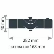 Mitigeur thermostatique de bain douche - modèle Néotherm