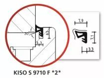 S9710F - largeur de rainure 3 mm - profondeur de rainure 5 mm