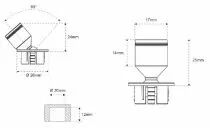 Spot led orientable Flexspot 12 V à encastrer