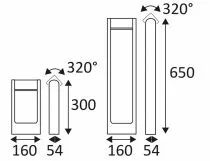 Borne LED Bens P