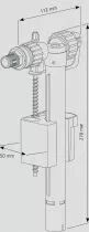 Robinet flotteur compact 95 litres