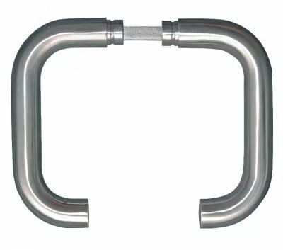 Bquille double srie NT sans rosace pour porte de 38  57 mm