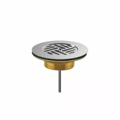 Bonde laiton  grille vier 1 cuve  60 mm