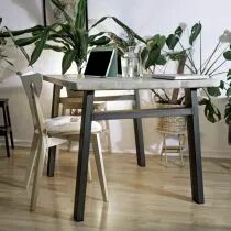 Piètement de table forme H