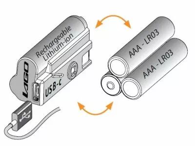 Batterie rechargeable Duopak