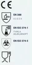 Gant nitrile fin - sans silicone