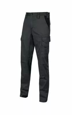 Pantalon multipoches Guapo noir 