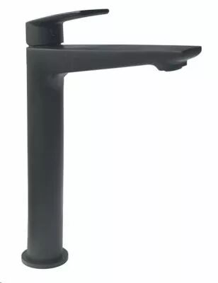 Mitigeur lavabo rehauss avec vidage Ruby Black