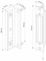 Ventouse électrique B-MAG - force 250 kg  