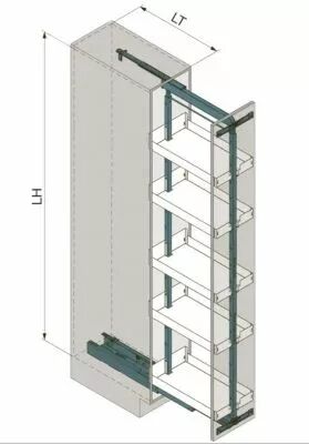 Kit armoire coulissante