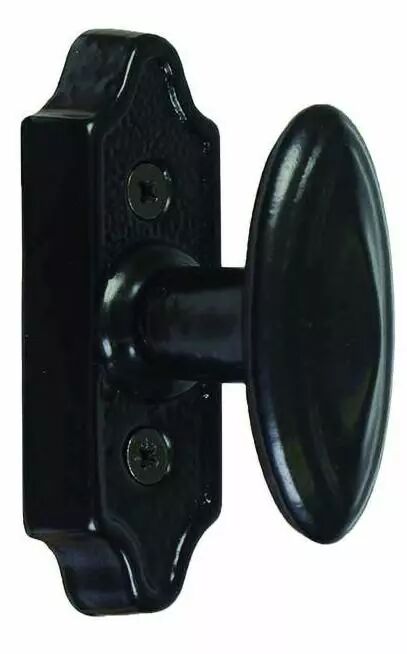 THIRARD - Bouton rustique pour fenêtre, carré 7mm, noir